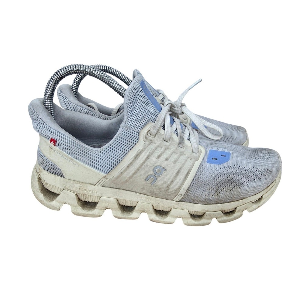 On Cloudswift 3 Running Shoes Womens 8.5 Blue Sneakers Athleisure FItness Gym